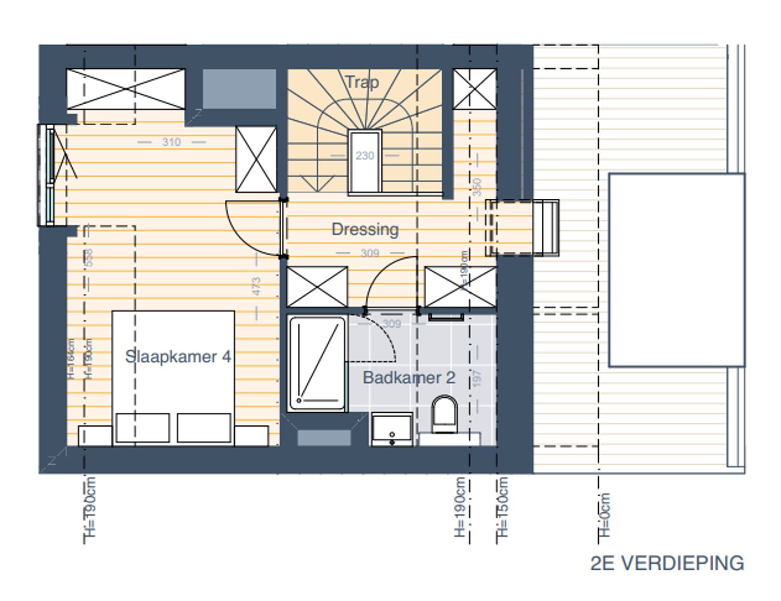 Woning E0.5 - Halfopen bebouwing met 4 slaapkamers foto 4