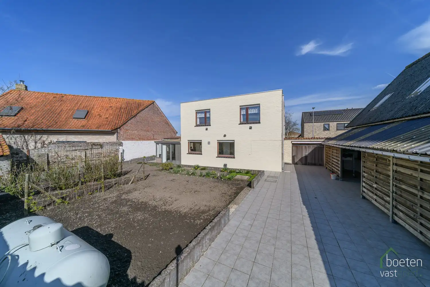 GIJVERINKHOVE: Degelijk woonhuis met 3 slaapkamers, loods (ca 100m²), zonneterras en -tuin op 545m² grondopp. foto 21