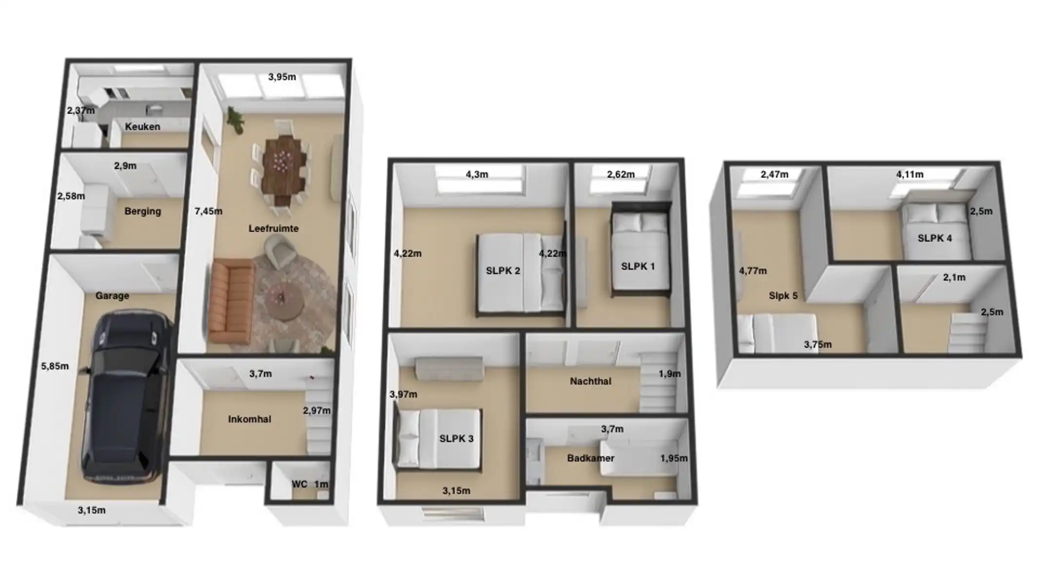 Instapklare, Ruime HOB MET 5 SLPK, Tuin én Garage! foto 24