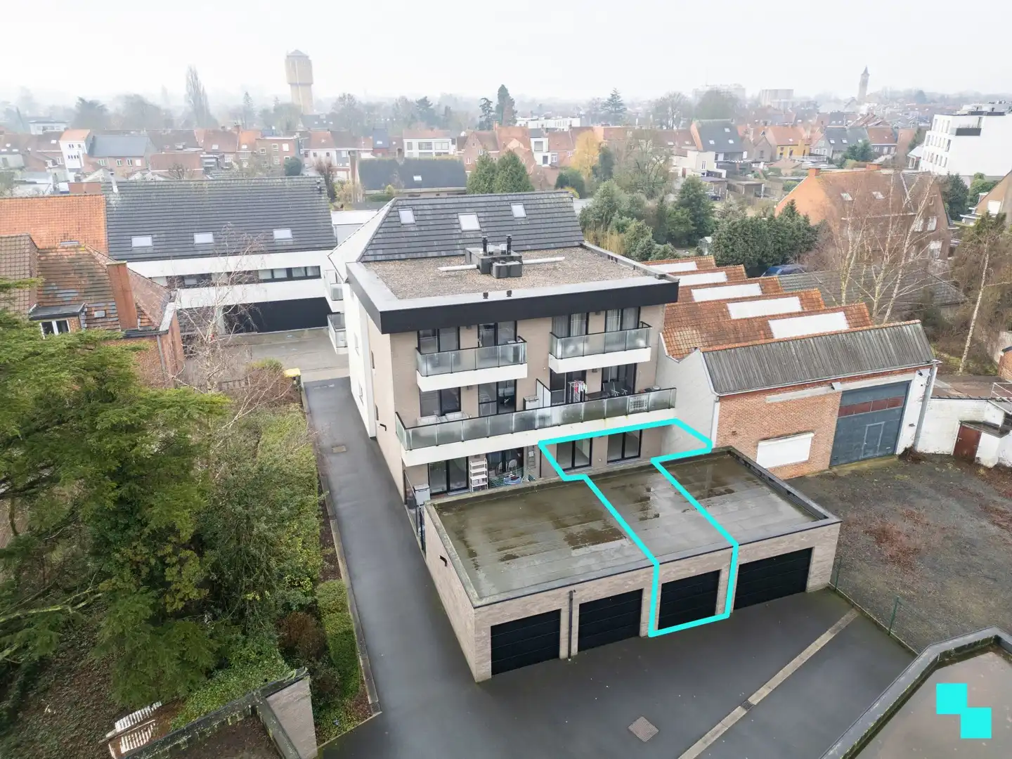 Recent gelijkvloers appartement (112m²) met garagebox - Roeselare foto 4