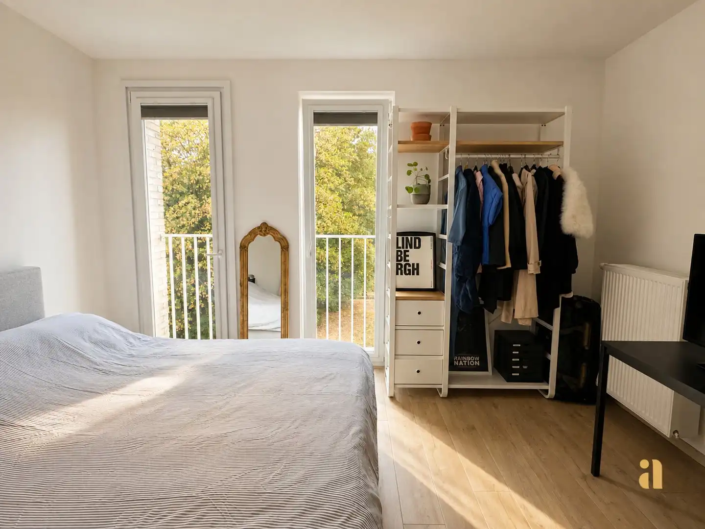 Elke kamer heeft het perfecte uitzicht in dit appartement! foto 16