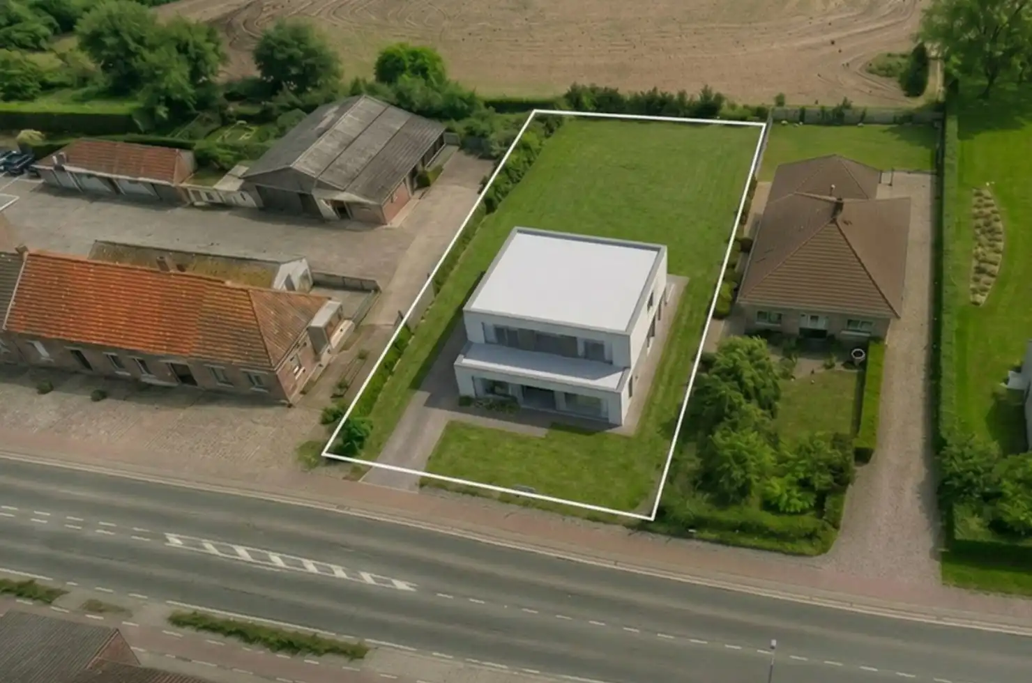 Bouwgrond te koop – Wakkensteenweg, Sint-Baafs-Vijve foto 3