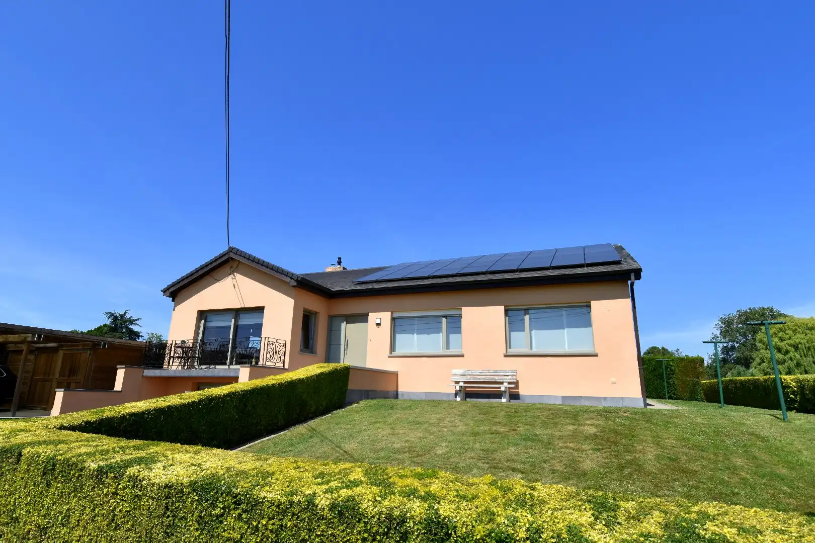 Loods met alleenstaande woning te koop in Bellegem op een perceel van 6.855 m² foto 8