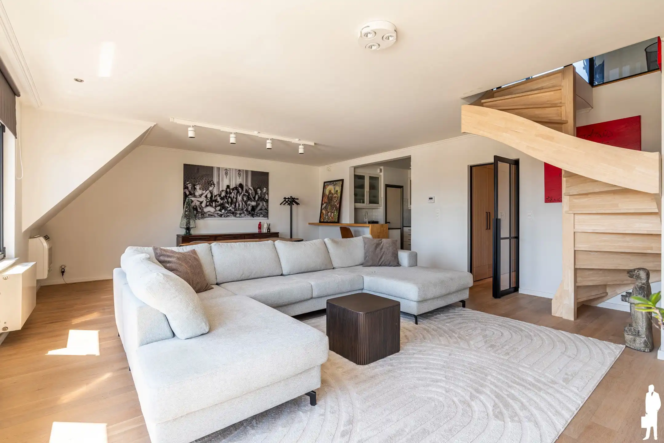 Duplex met 2 terrassen en staanplaats in centrum van Schilde foto 3