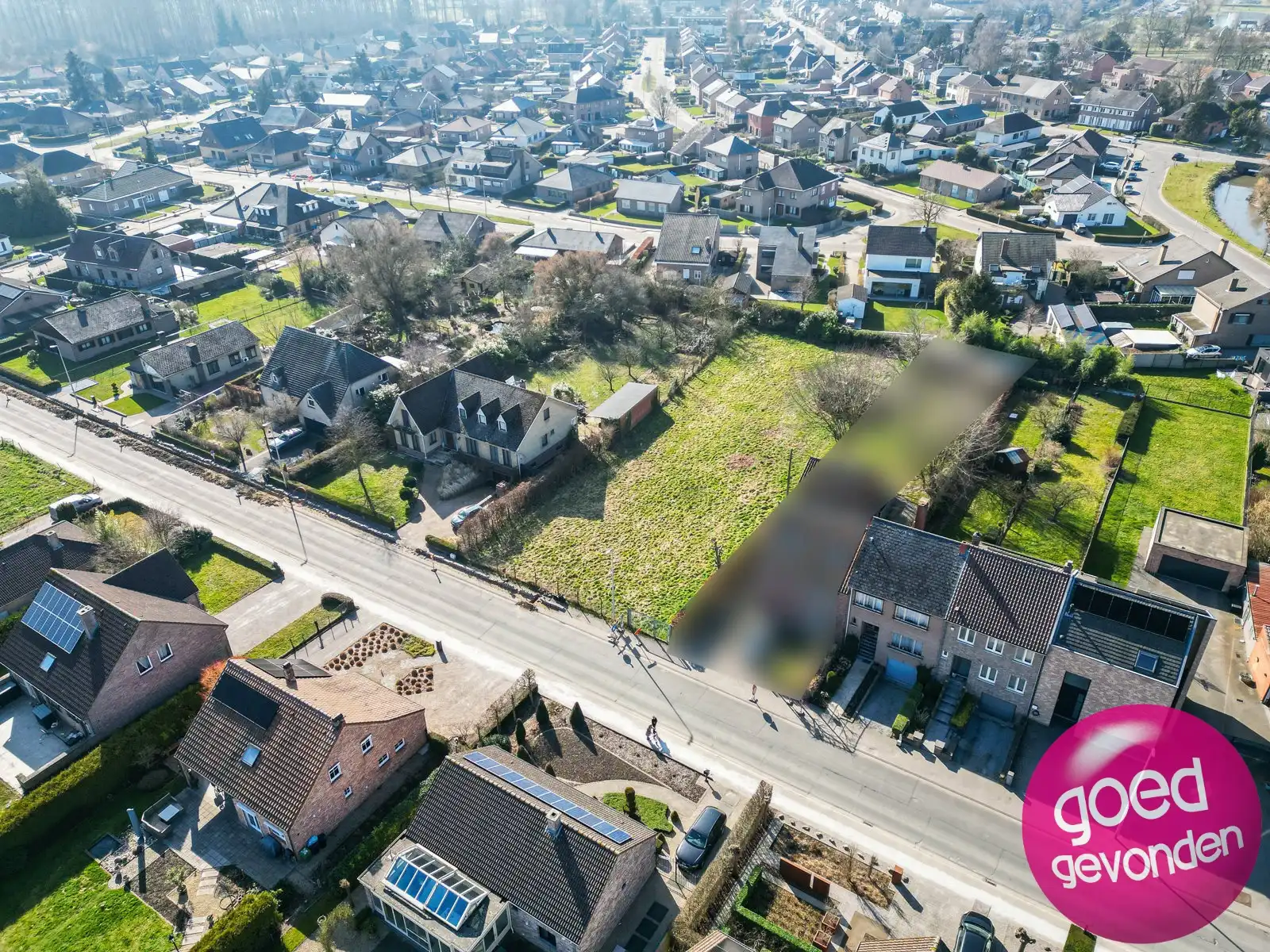 BOUWGROND 1.739 m² - OB - CENTRAAL - ACHTERGEVEL OP Z-W foto 7