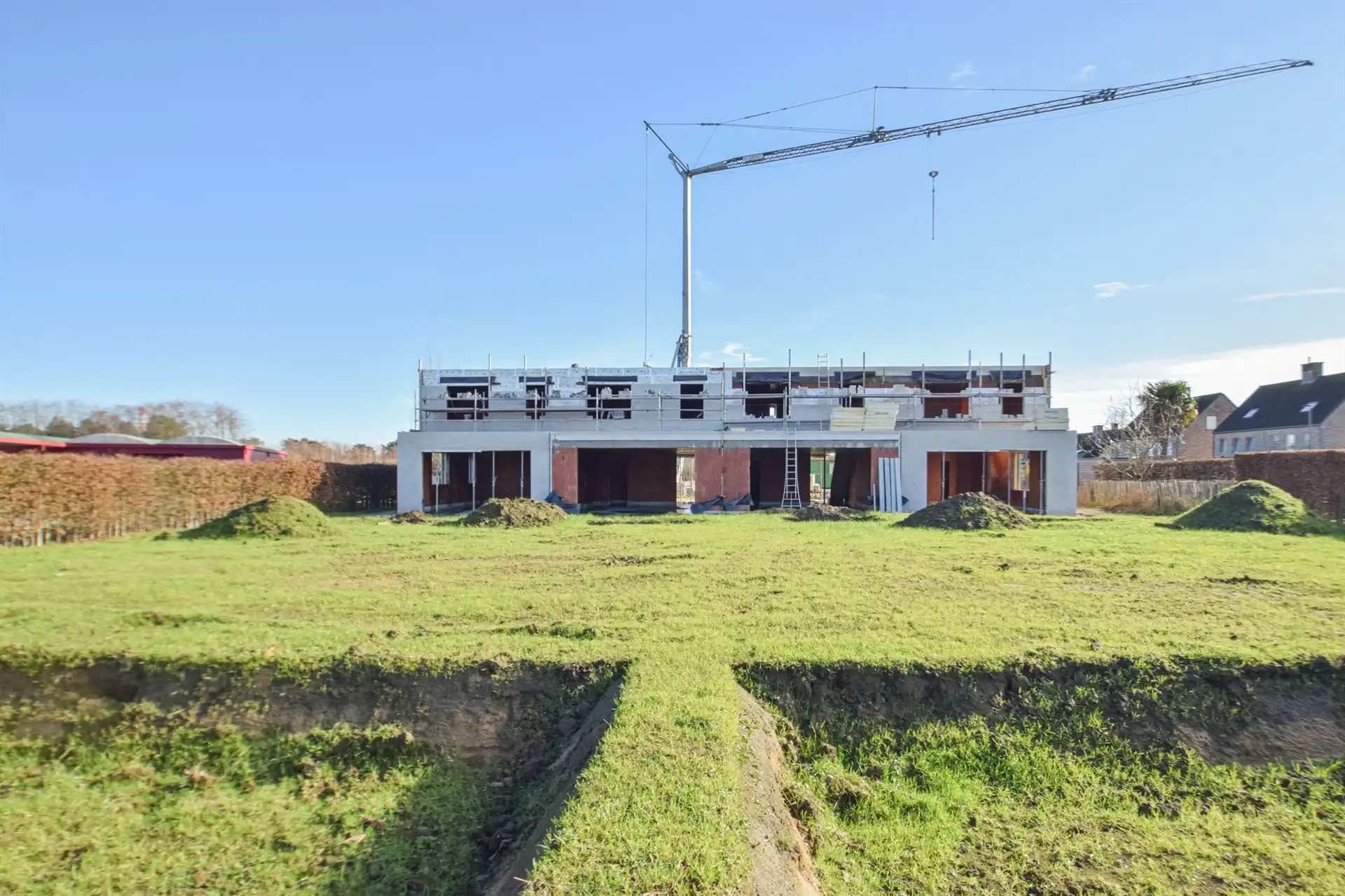 Halfopen nieuwbouw met mog. 4 slpk in een doodlopende straat foto 19