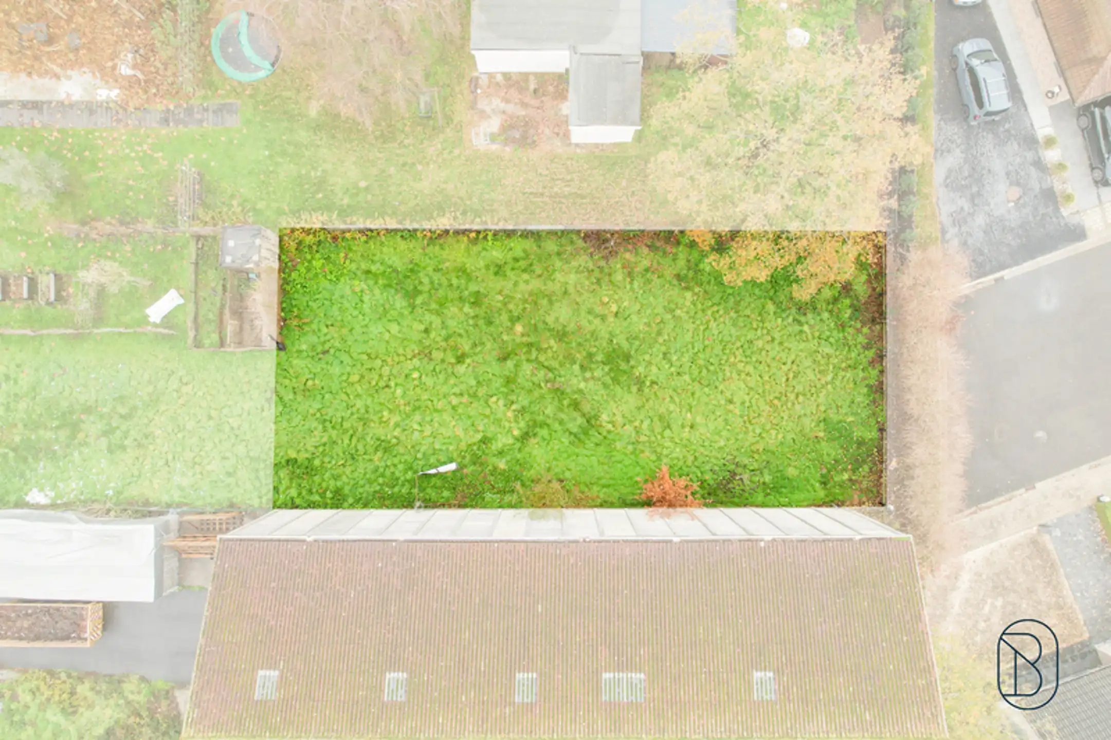 Bouwgrond voor hOB op goeie locatie in Bavikhove. foto {{pictureIndex}}