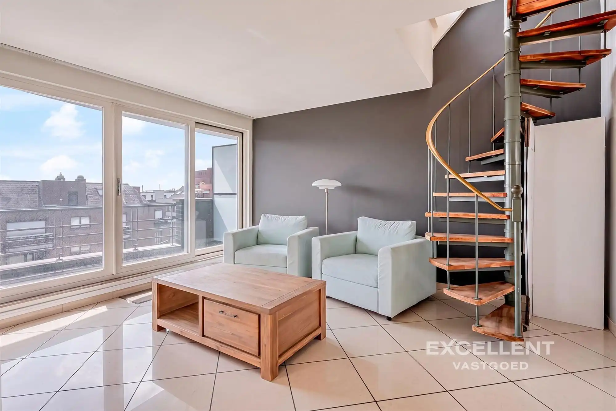 Duplex appartement met prachtig Leiezicht centrum Deinze foto 6