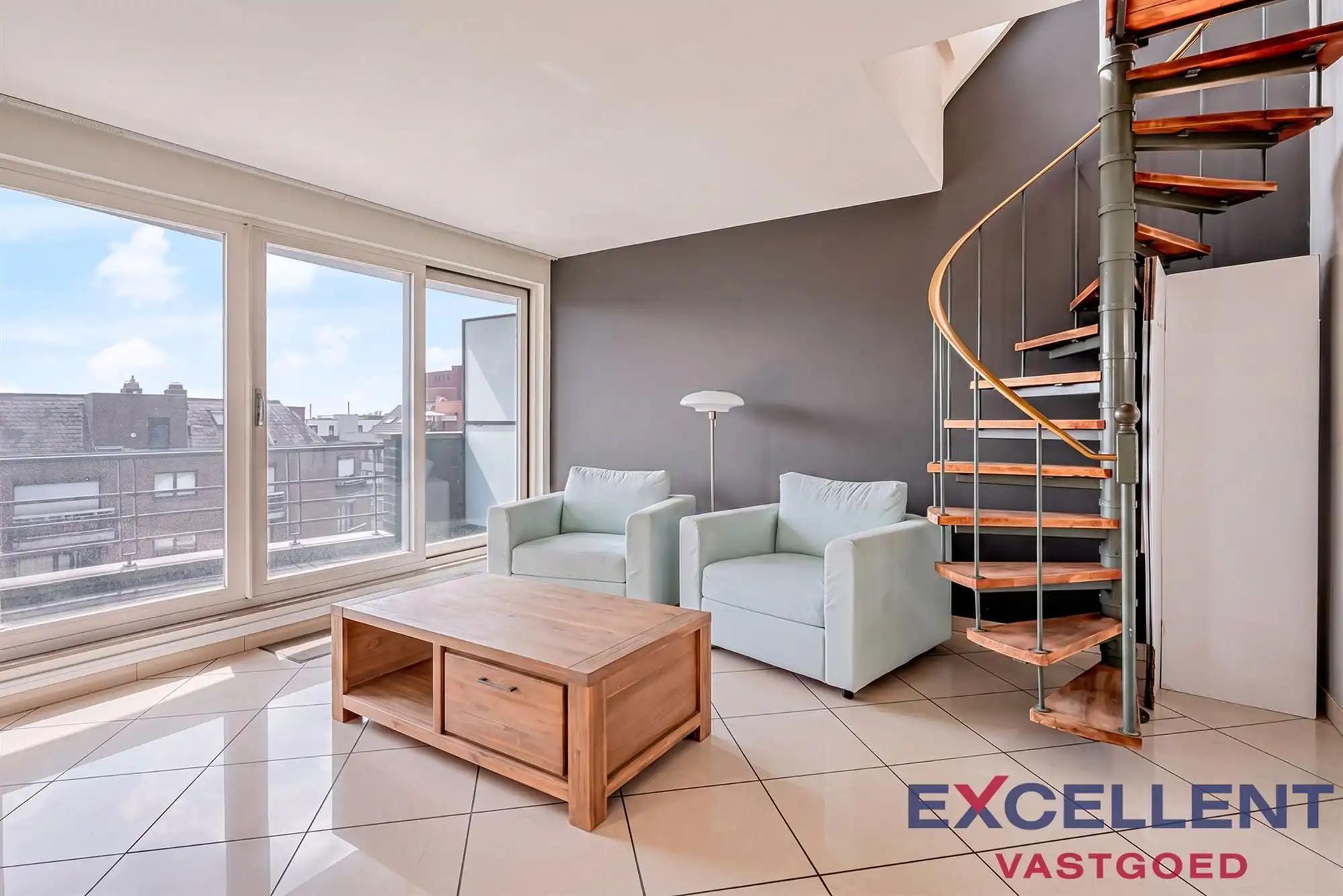 Duplex appartement met prachtig Leiezicht centrum Deinze foto 6