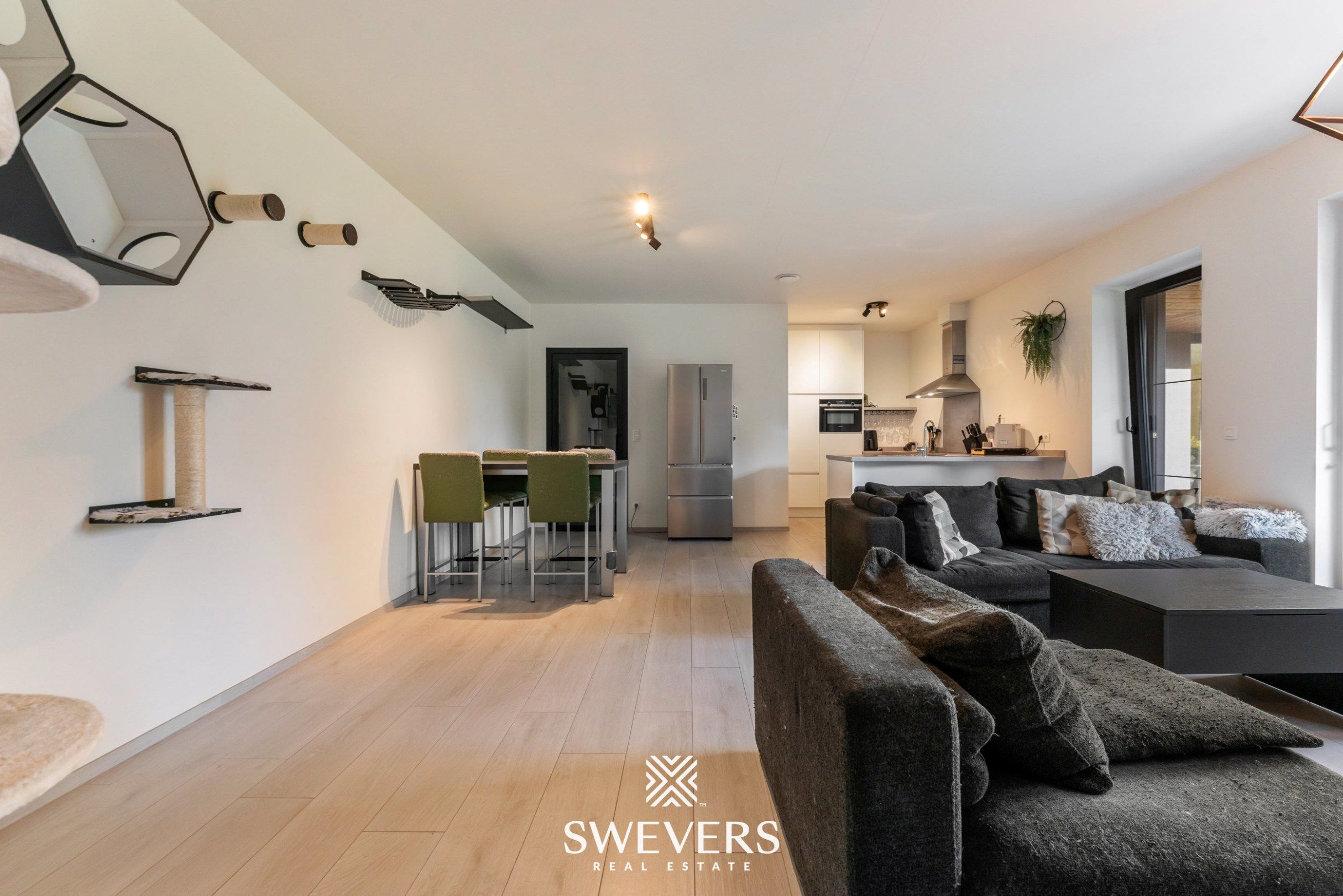 Instapklaar, energiezuinig gelijkvloers appartement (99 m²) met garage en kelders in het pittoreske Bolderberg foto 5