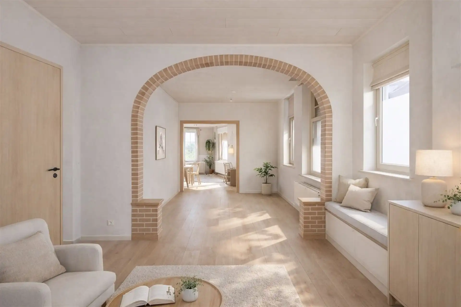 Tweewoonst op een gegeerde locatie in Moortsele foto 3