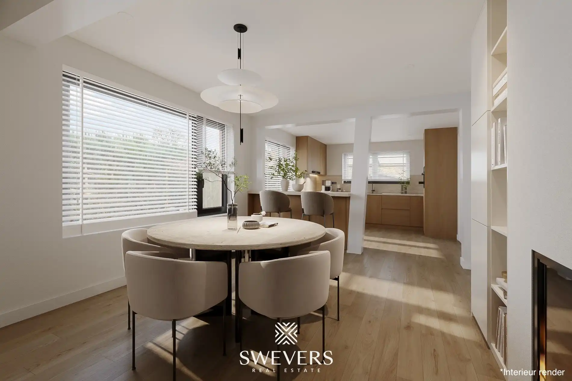 Instapklare woning op 19a94 op een uiterst rustige, groene locatie in Lillo foto 9