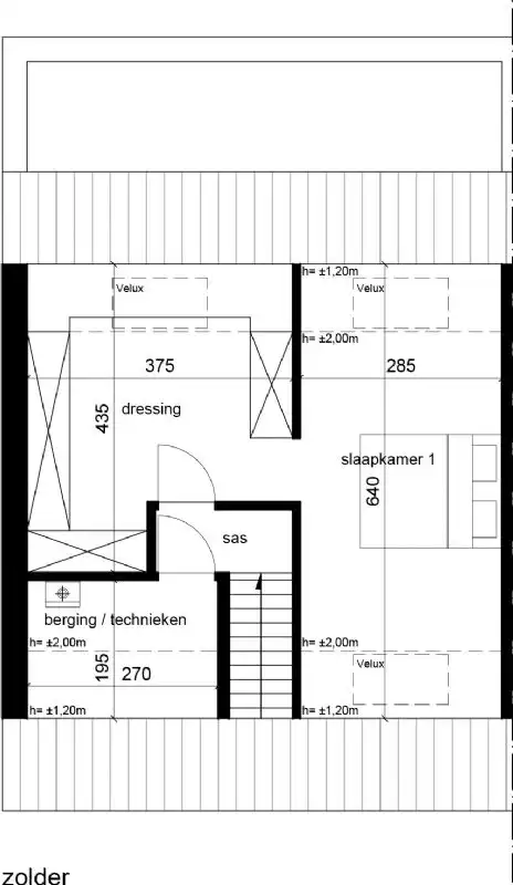 Nieuw te bouwen halfopen woning te Houthulst. foto 5