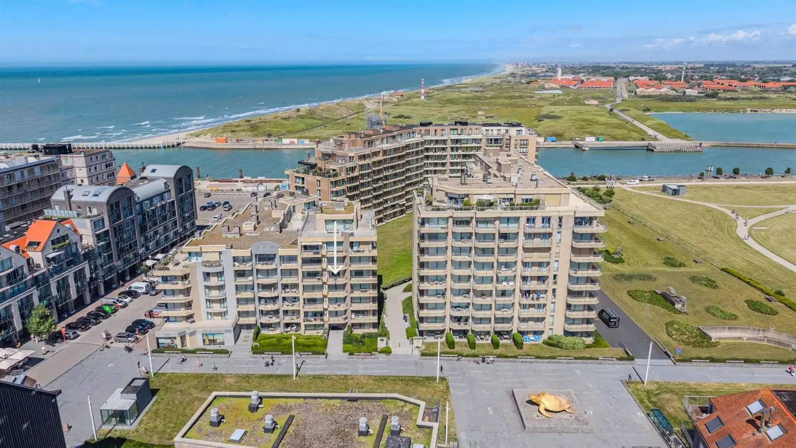 Studio te koop Dienstweg Havengeul 4/0402 - 8620 NIEUWPOORT