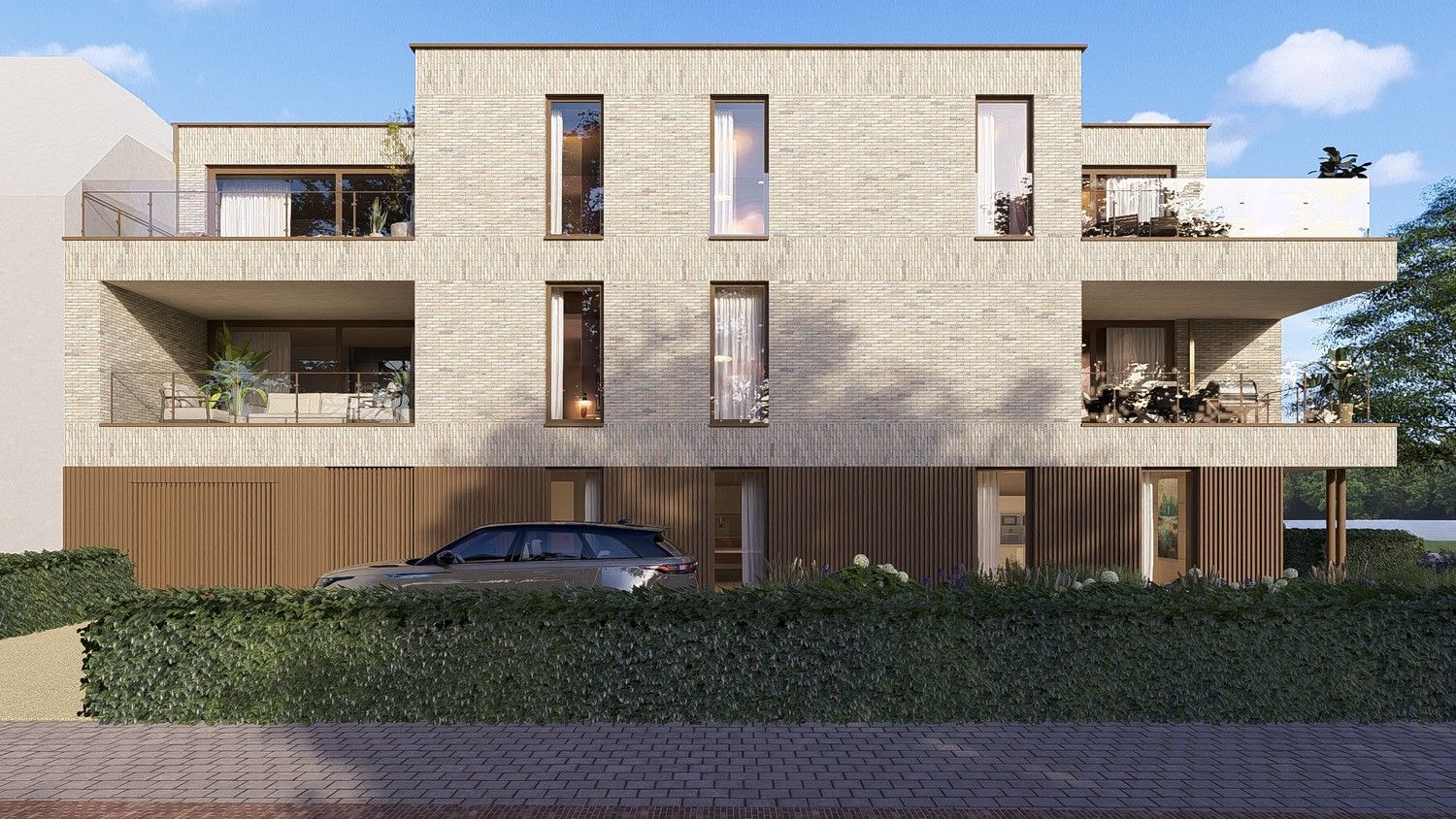 Luxueus en kleinschalig nieuwbouwproject gelegen in het groen nabij school en winkels! foto 2