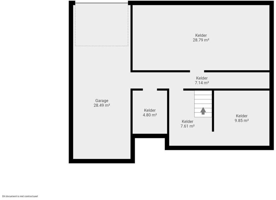 Solide woning, alles gelijkvloers, 3slk, twee garages in geliefde wijk  foto 29