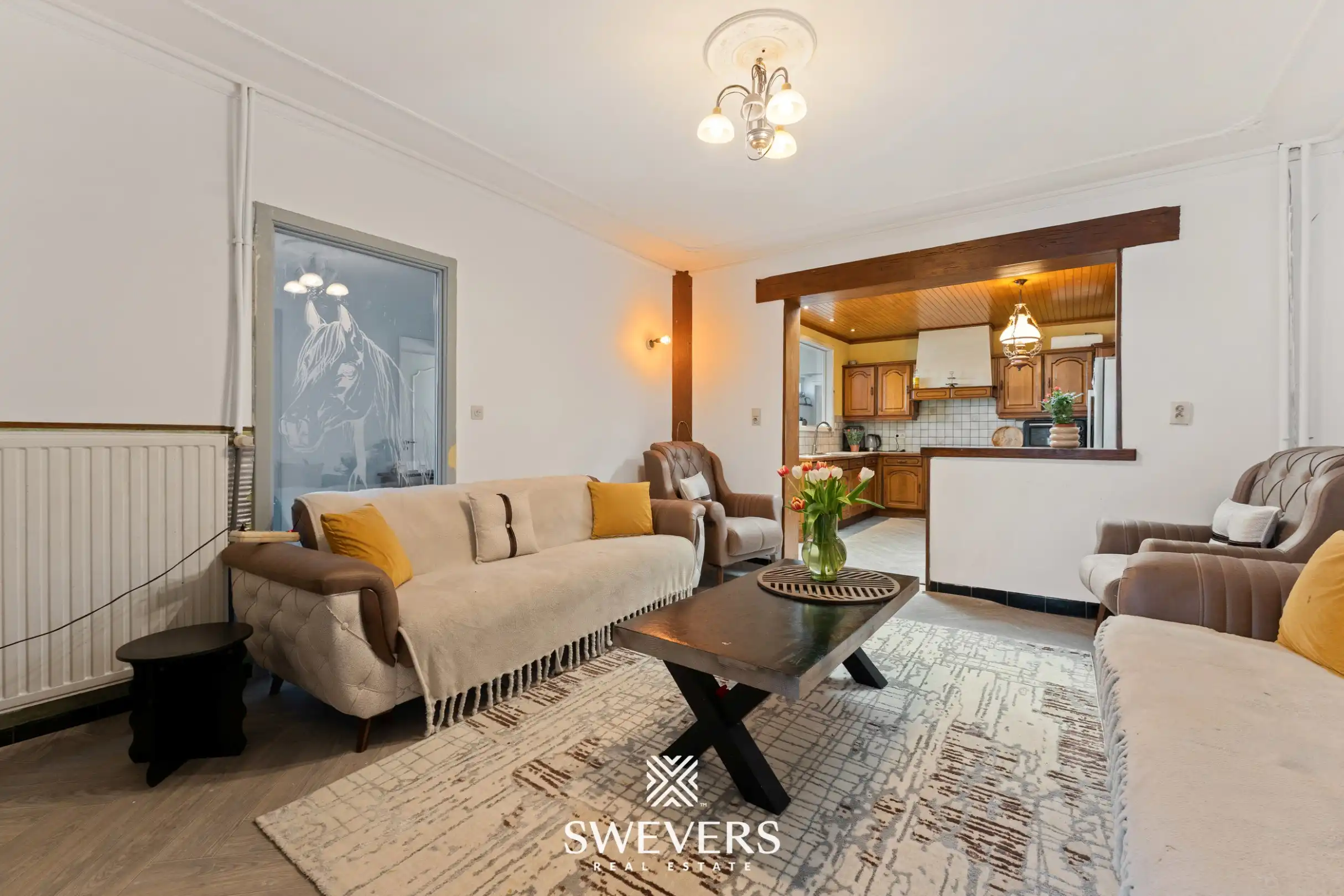 Renovatiekans met ruime tuin en garage op centrale ligging in Alken foto 4