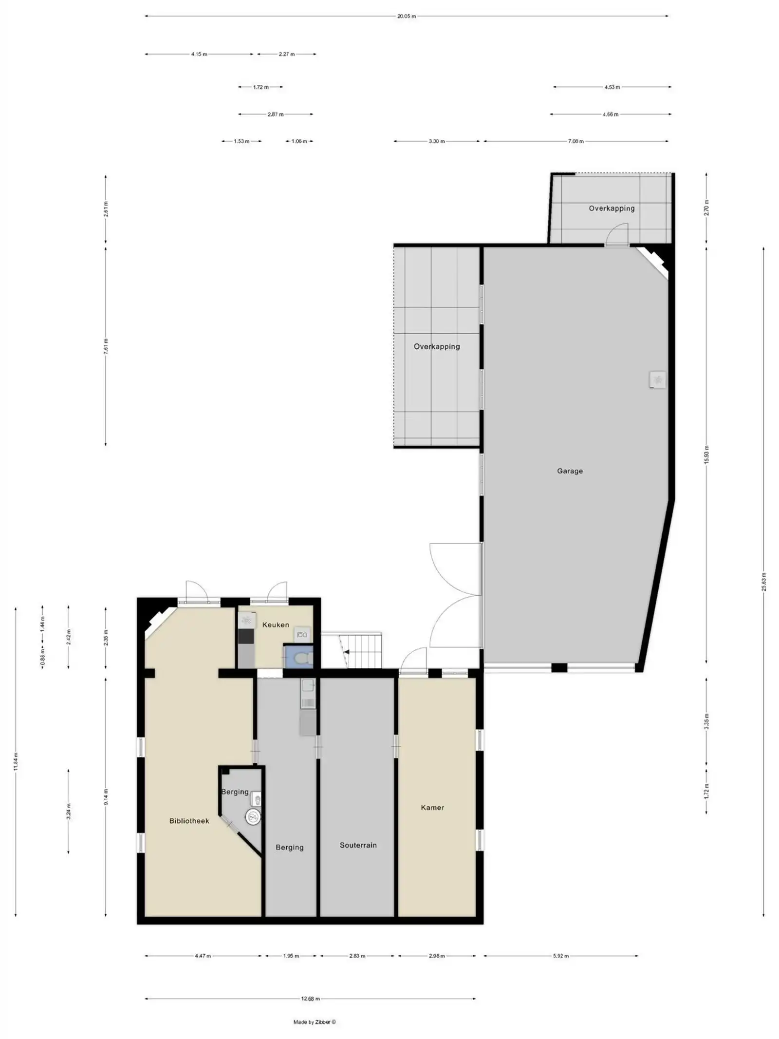 Bungalow met grote garage en tuin  foto 16