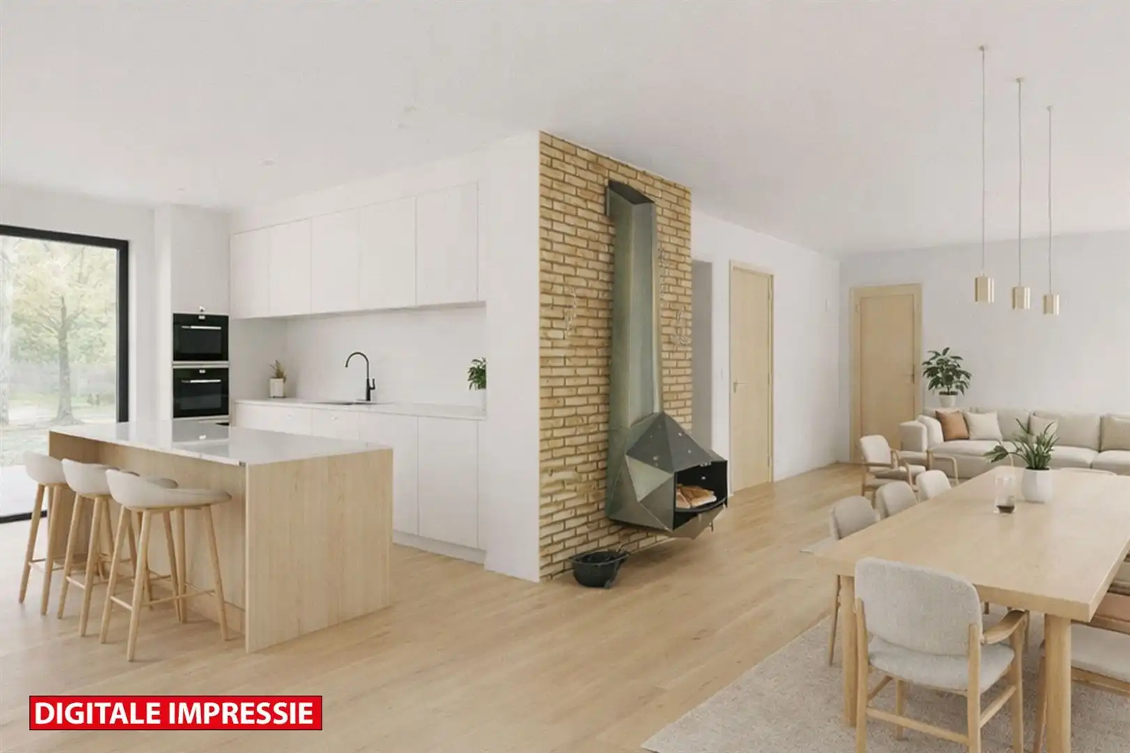 Charmante, te restaureren seventies-woning met 3 slpk. foto 4