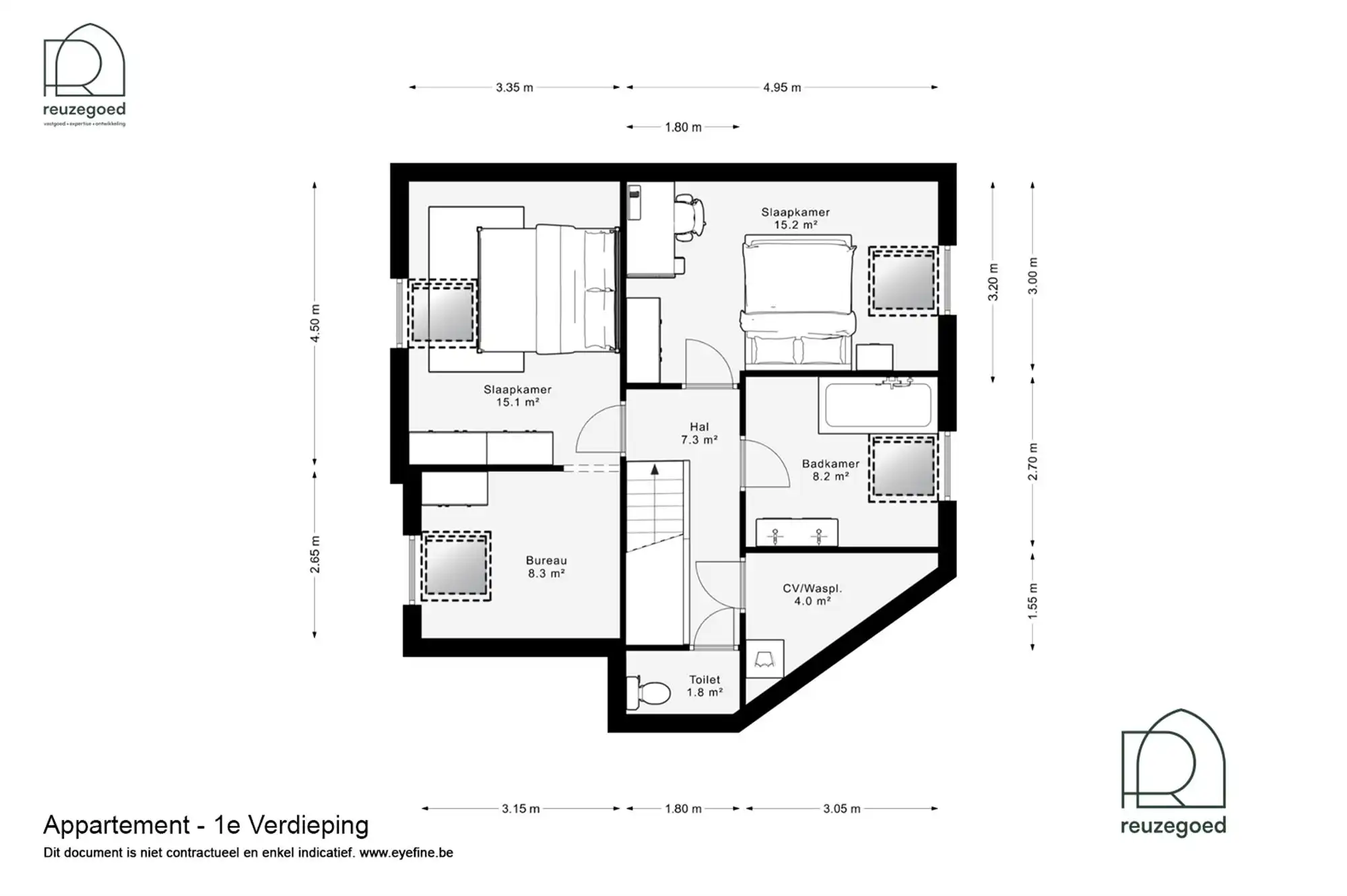 Duplex appartement te koop in centrum Bonheiden - 2 ruime slaapkamers - instapklaar en luxueus afgewerkt foto 33