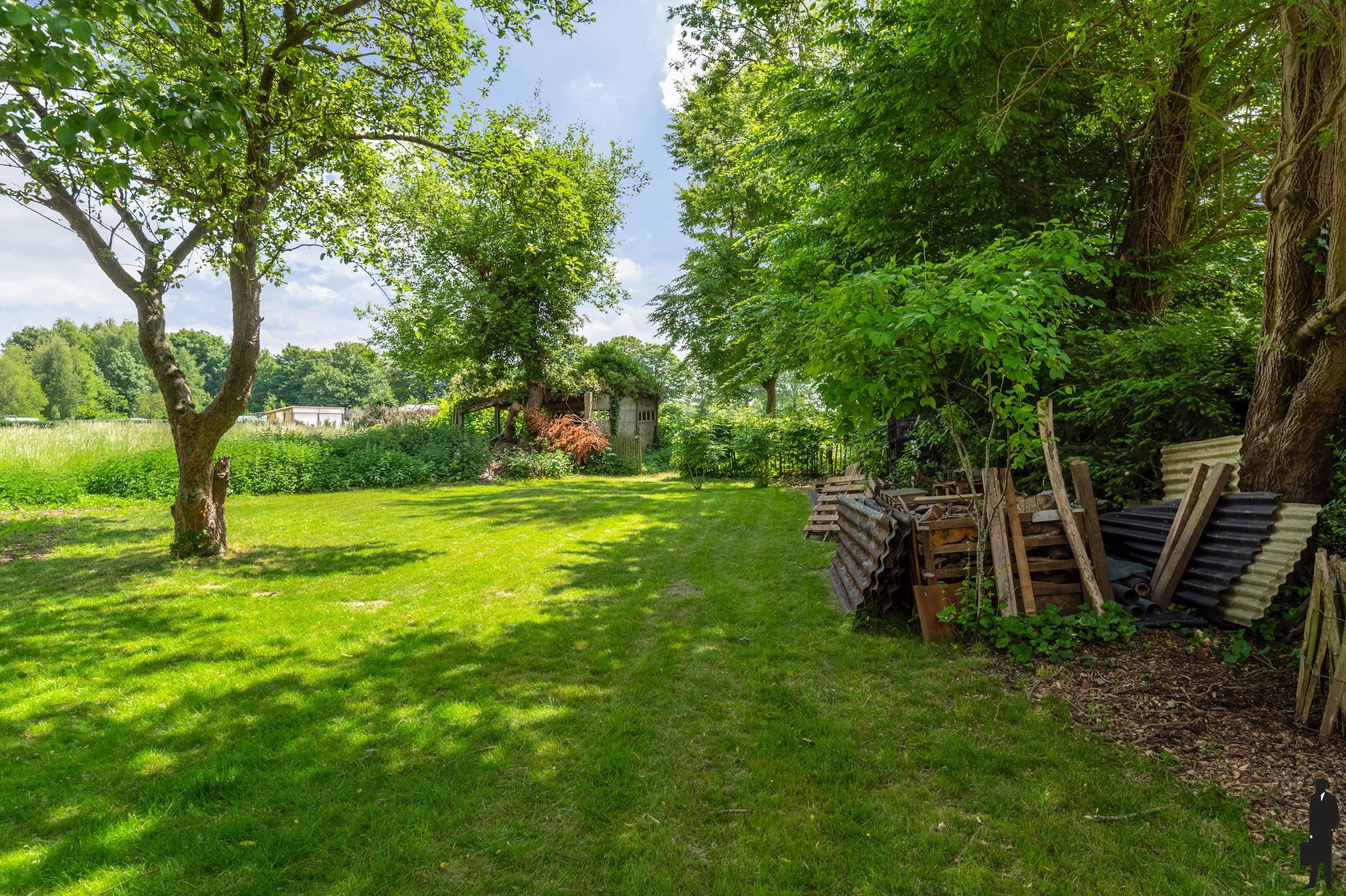 Bouwgrond voor open bebouwing (623 m²) in centrum Boechout foto 3
