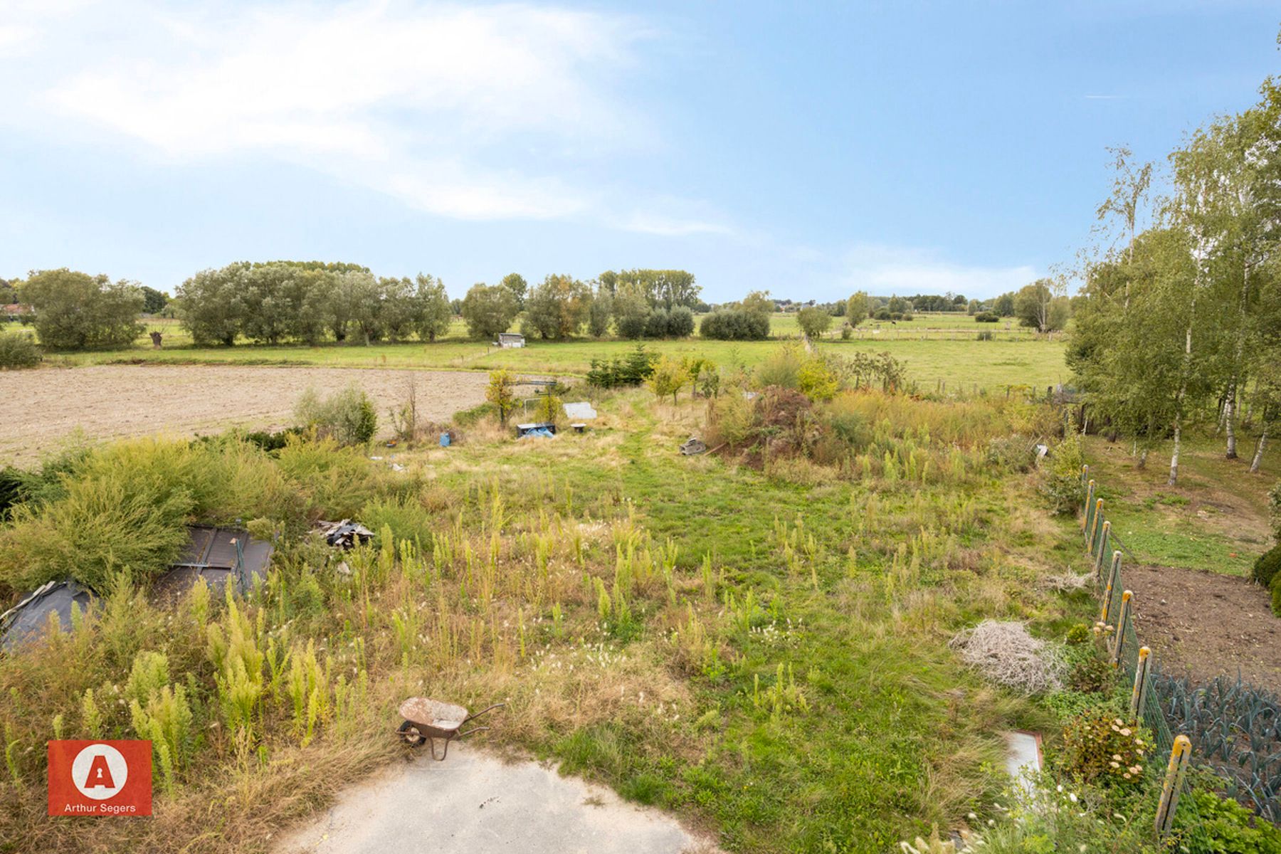 Prachtige bouwgrond met uitzonderlijke groene verzichten foto 2