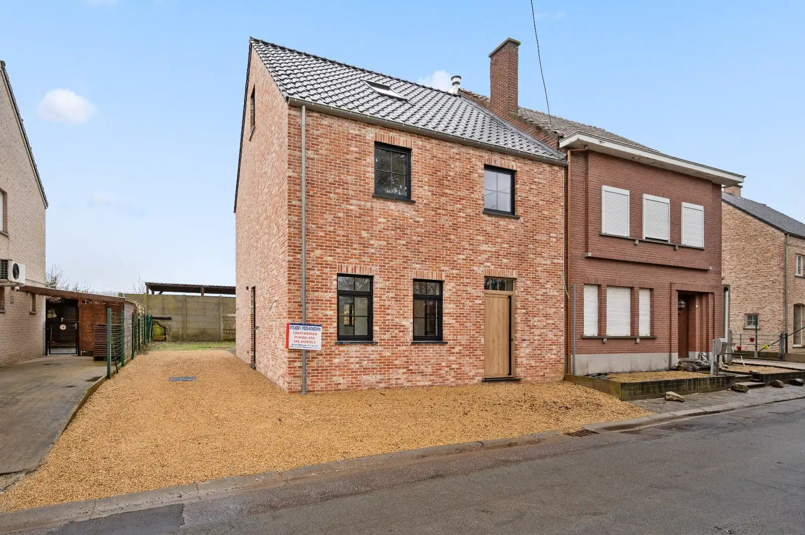 Prachtige nieuwbouw half open bebouwing met tuin en 3 slaapkamers te Zoutleeuw. foto 2