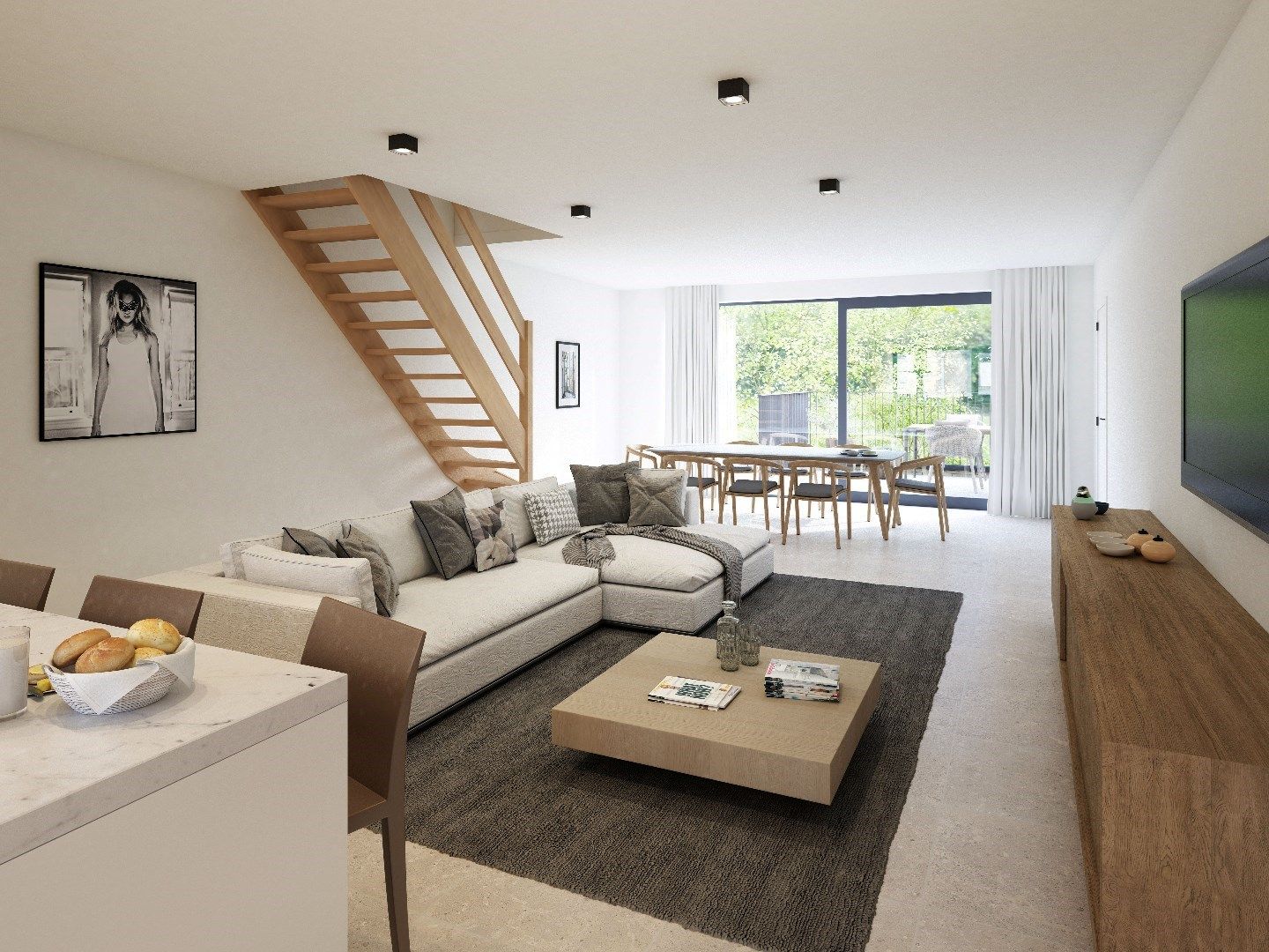 Karaktervolle "BEN" luxe duplex-appartement gelegen in het hart van Lokeren  foto 5