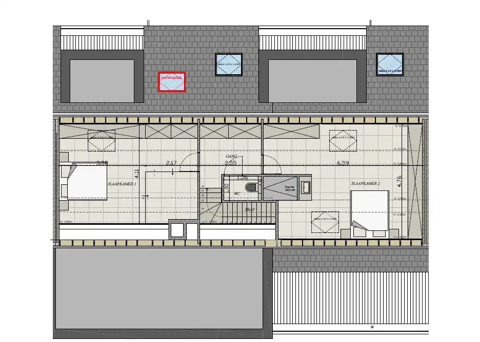 Instapklaar appartement met 3 slaapkamers en 2 badkamers te Woumen foto 30