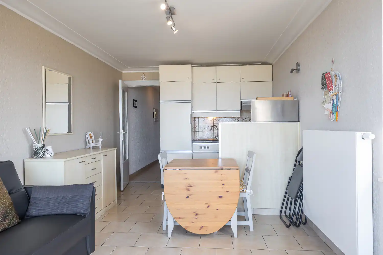 Gelijkvloers appartement met frontaal zeezicht en ruim zonneterras te koop in Middelkerke foto 6