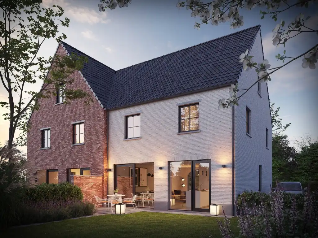 Landelijke nieuwbouw te bouwen woning Houthulst foto 2