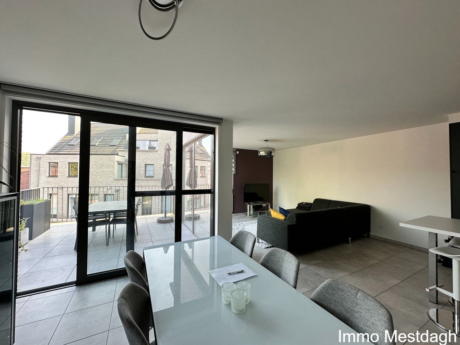 Nieuwbouw appartement met terras & autostaanplaats in centrum Halen foto 6