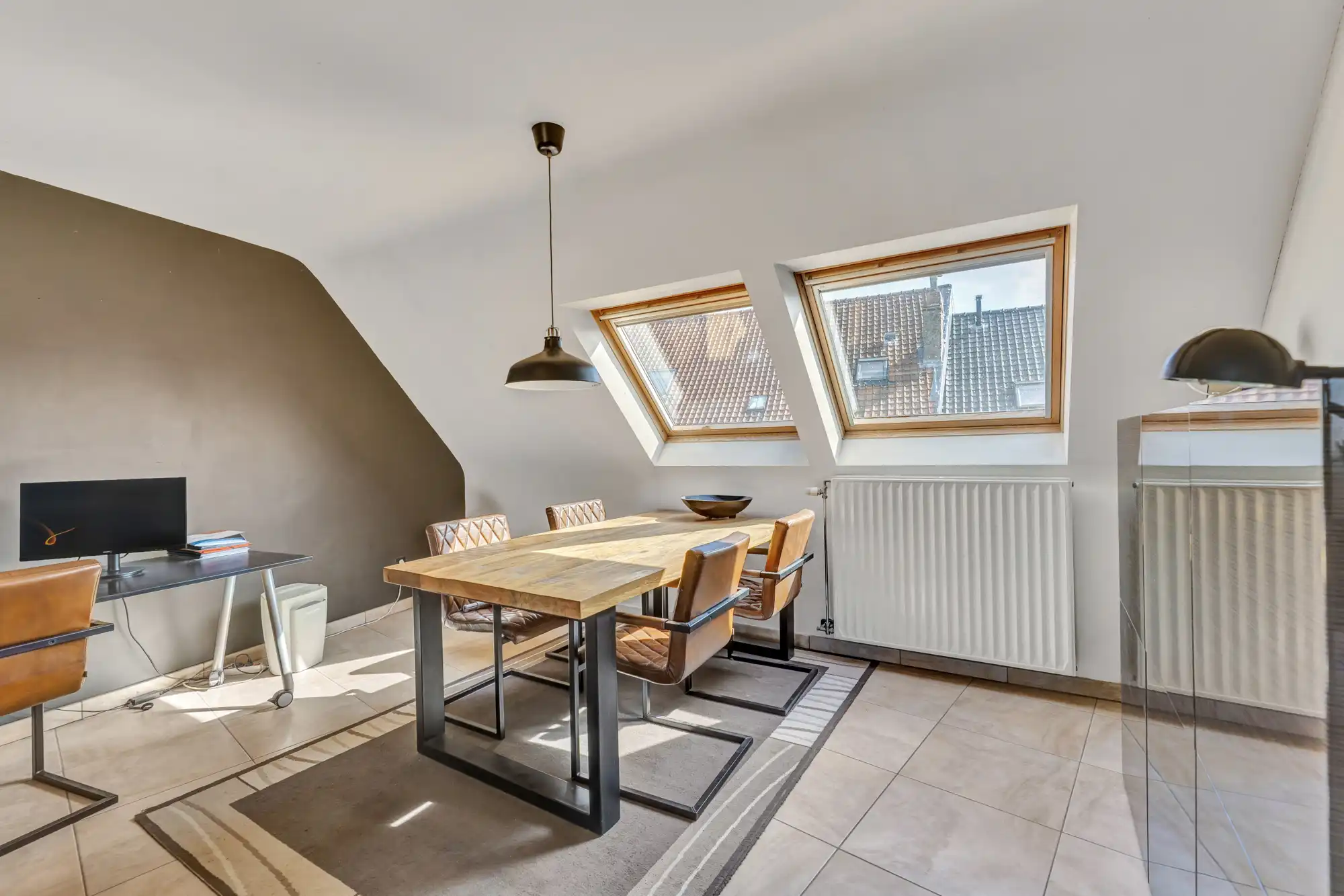 Energiezuinig app met 2 slpks, terras en garage in centrum foto 6
