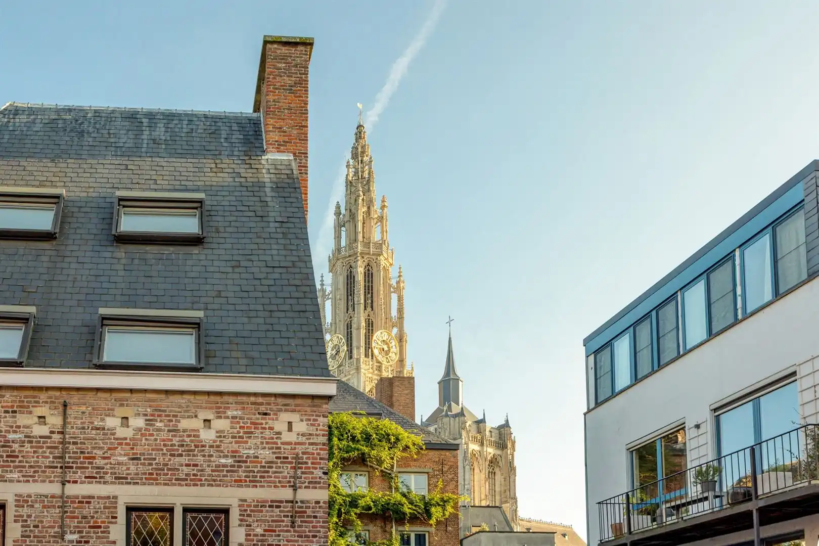Wonen in een stukje Antwerpse geschiedenis, met de kathedraal als buur foto 14