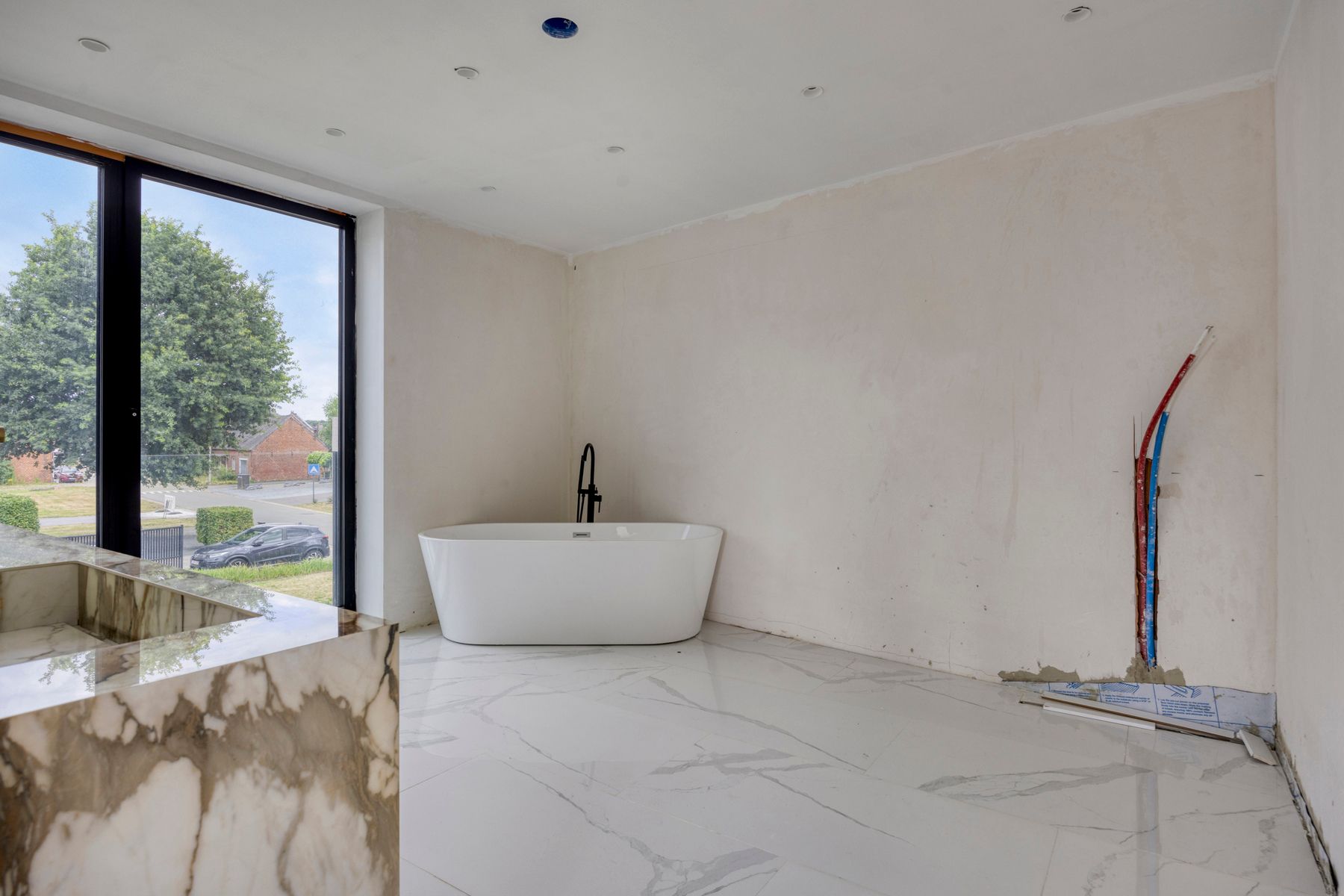 Moderne nieuwbouw villa met strak design ZONDER BTW  – nog verder af te werken naar eigen smaak! foto 24