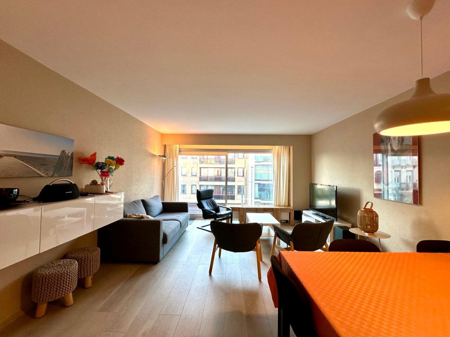 Gemeubeld 2-slaapkamerappartement op rustige ligging te Wenduine foto 4