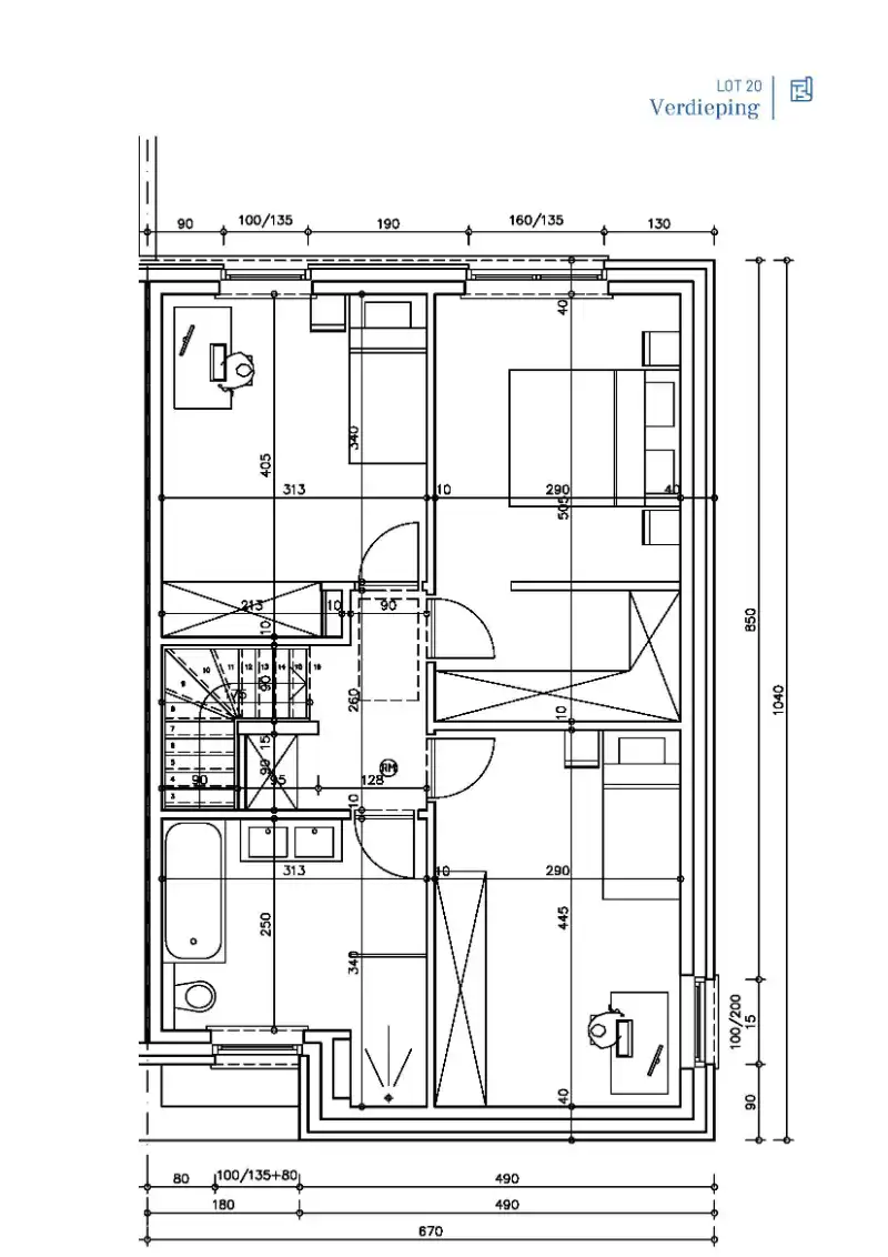 Adegem (Maldegem), Dorp - 'Hof ter Walle' - Fase 1: Lot 20 foto 8