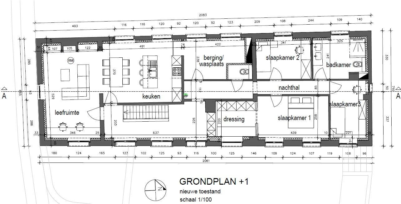 ‘Huis Maes’ is een renovatieproject in een herenhuis bestaande uit 2 ruime appartementen met hoogwaardige afwerking. foto 9