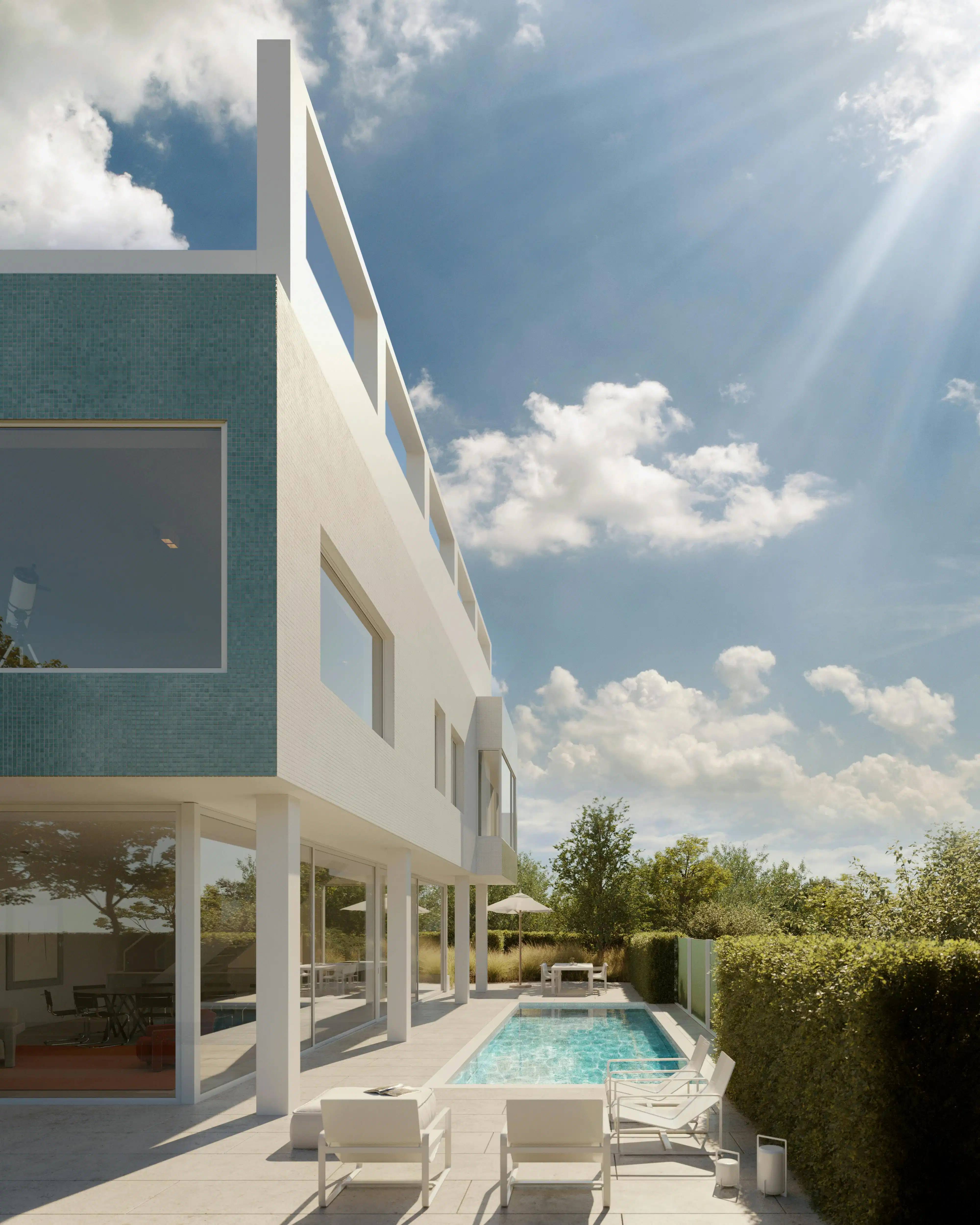 Luxueuze koppelvilla "H" te koop in Oostduinkerke foto 4