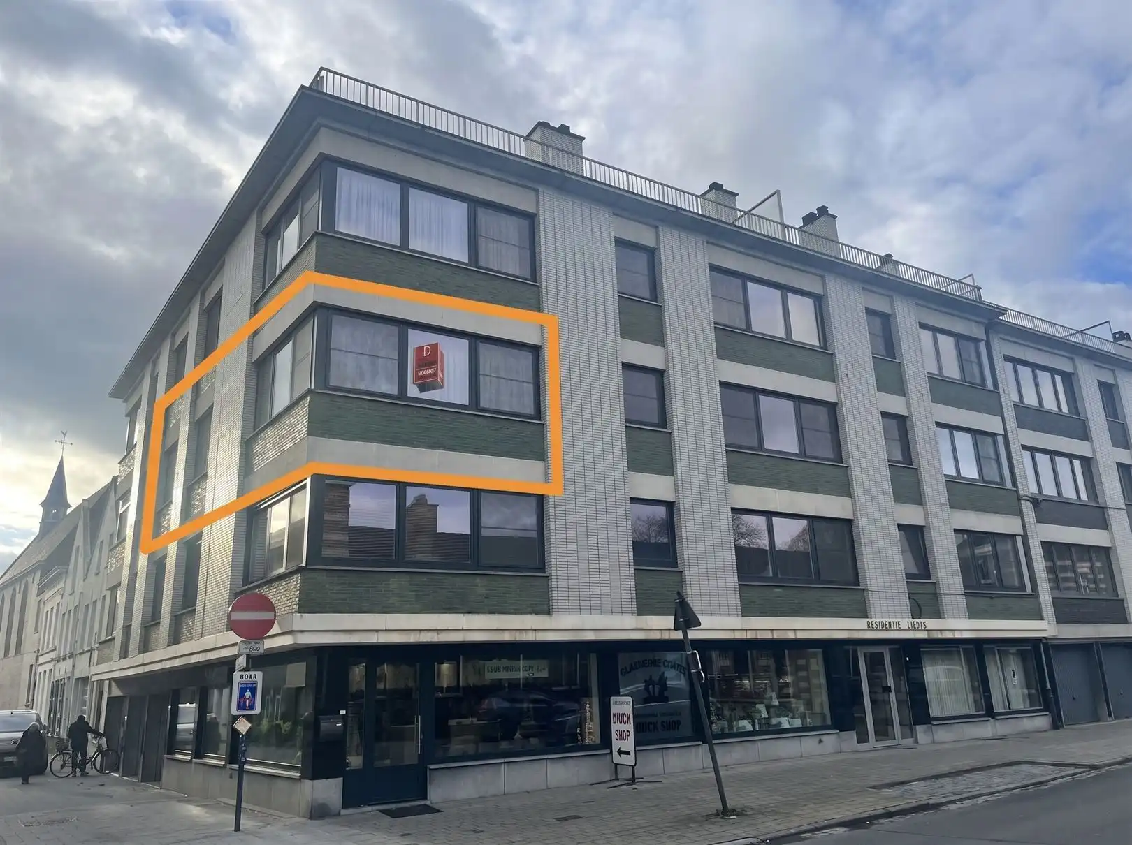 App met 2 slpks in centrum Oudenaarde foto {{pictureIndex}}