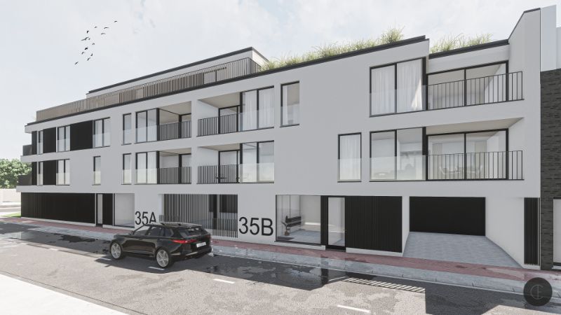 KORTEMARK: Appartement 2.02 met 2 slaapkamers en ruim zitterras gelegen op de tweede verdieping van Nieuwbouwresidentie Mila en Nora foto 5