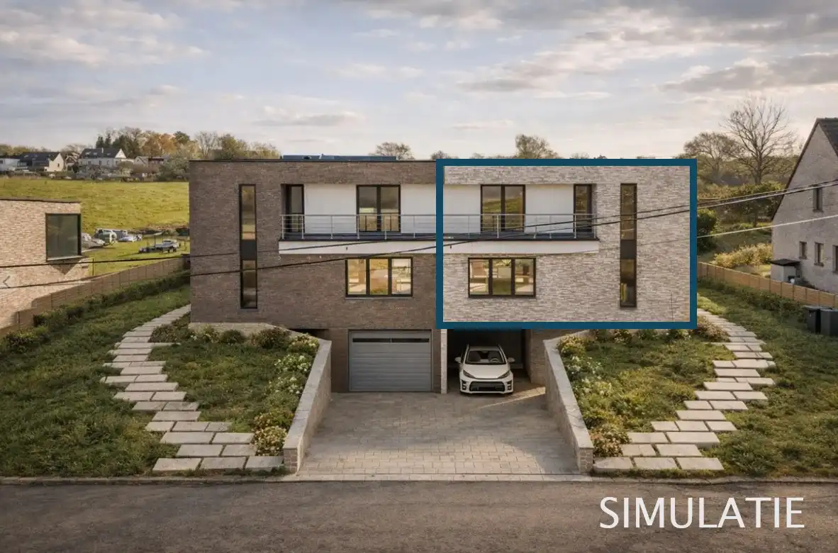 Nieuwbouwwoning met 3 slaapkamers en tuin in landelijke omgeving foto {{pictureIndex}}