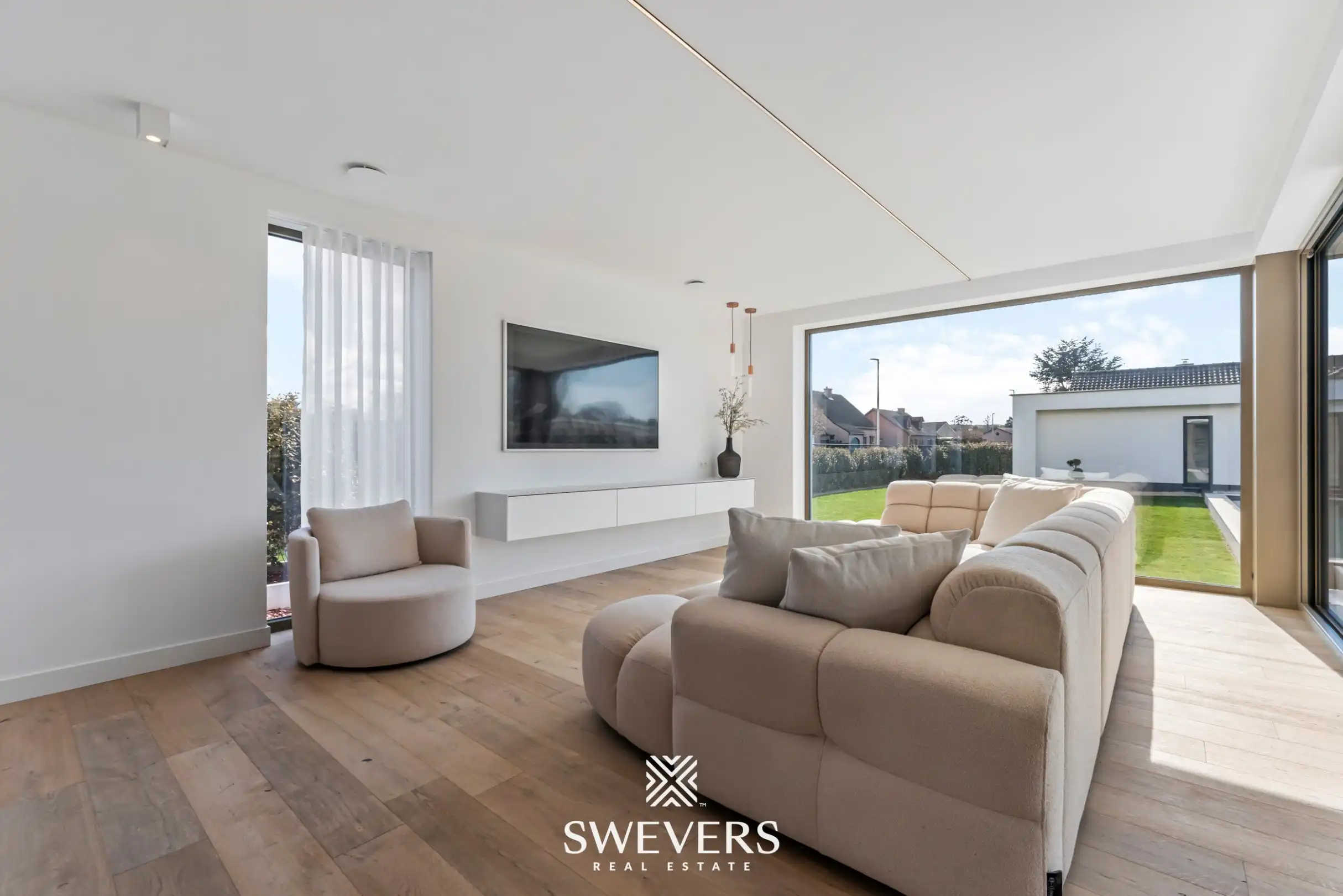 Moderne architectenwoning met hoogwaardige afwerking en zwembad in Paal foto 4