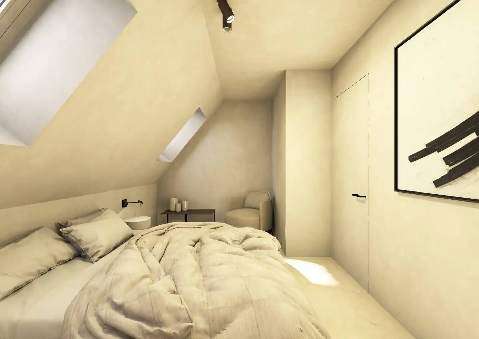 NIEUWBOUW 2/3 SLPK DUPLEX APP MET ZEEZICHT  foto 14