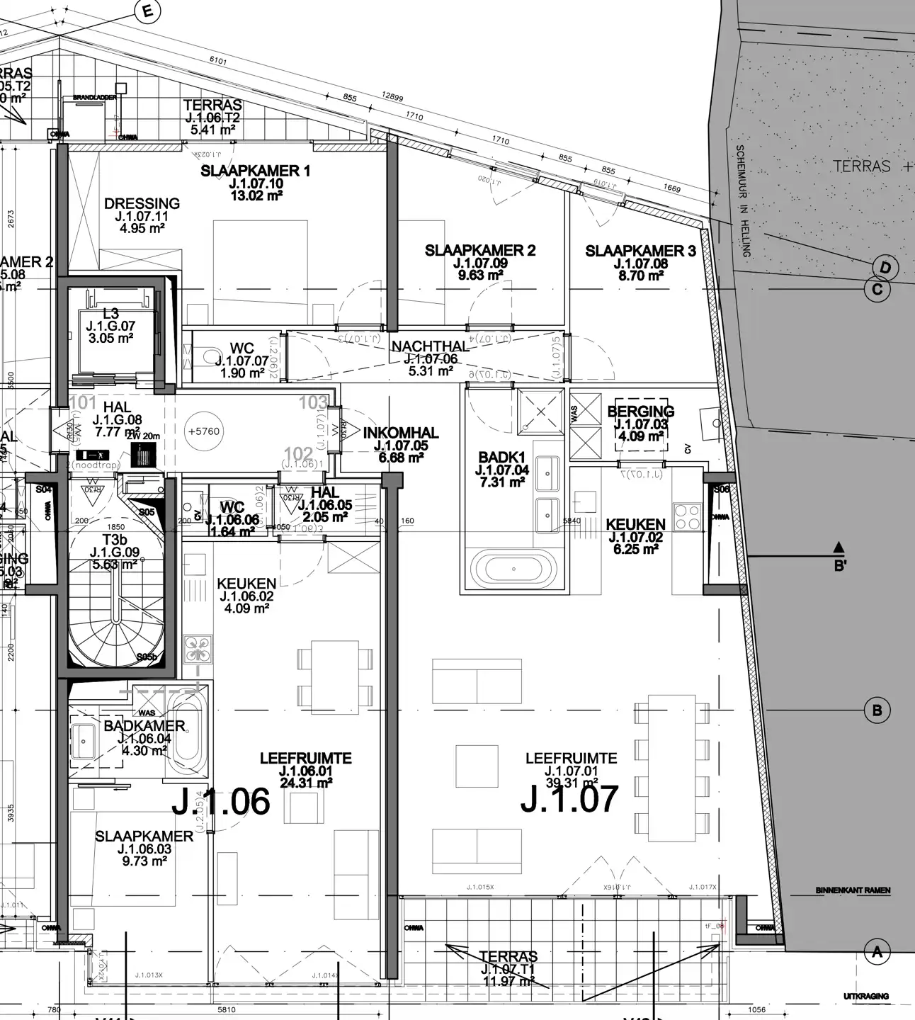 ANTWERPEN SCHELDEKAAIEN - Appartement met zicht op het Steen foto 17