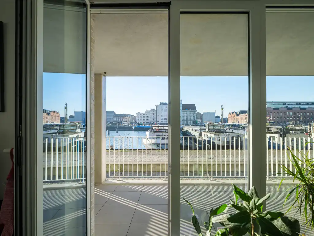 Luxueus 1-slaapkamerappartement met EPC A-score en zonnig terras aan de Nieuwe Dokken foto 12
