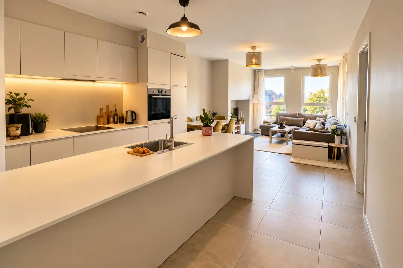Recent appartement te huur in centrum Aalter foto 4