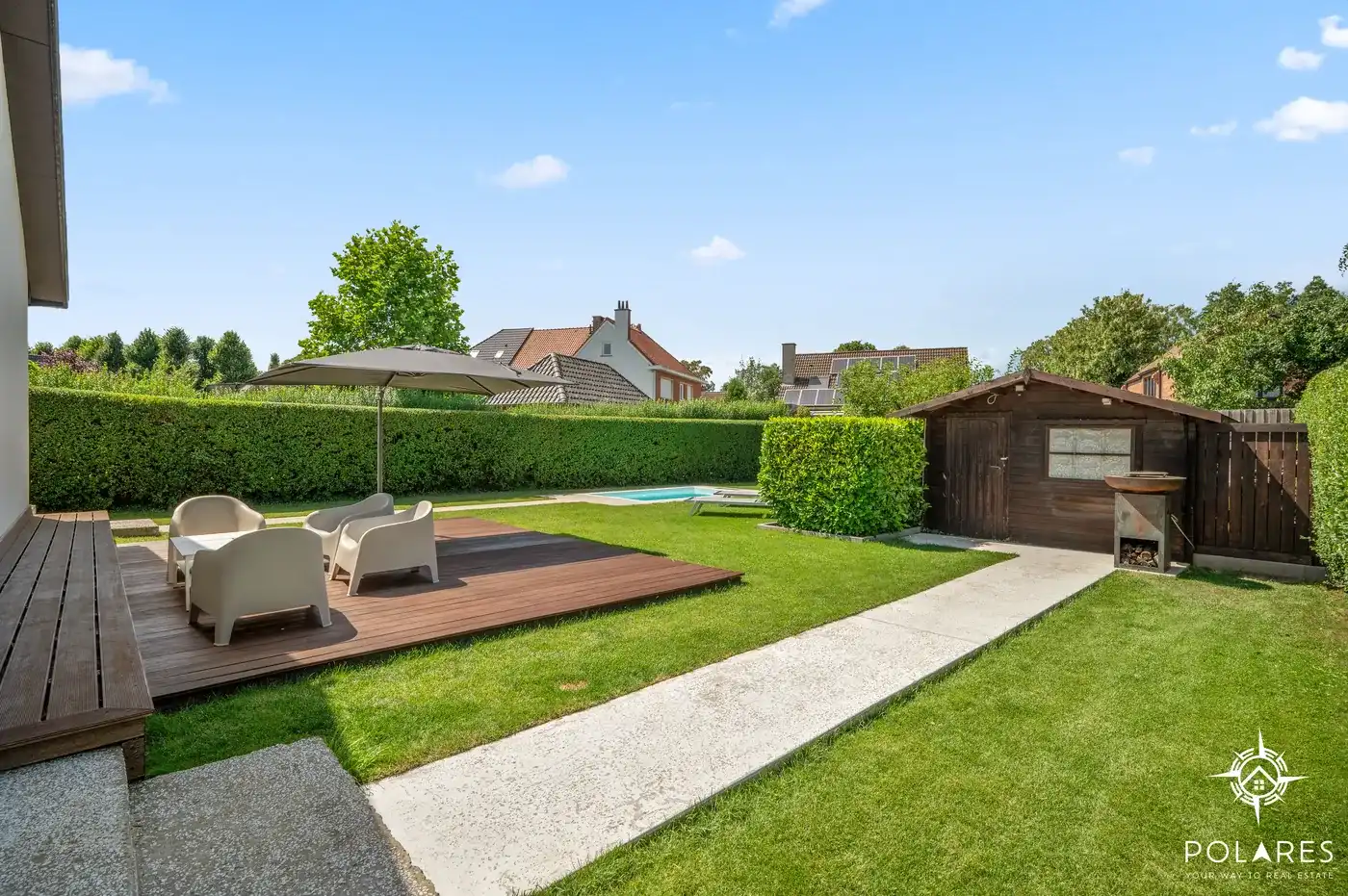 Volledig gerenoveerde moderne bungalow met zwembad – 100% instapklaar. foto 23