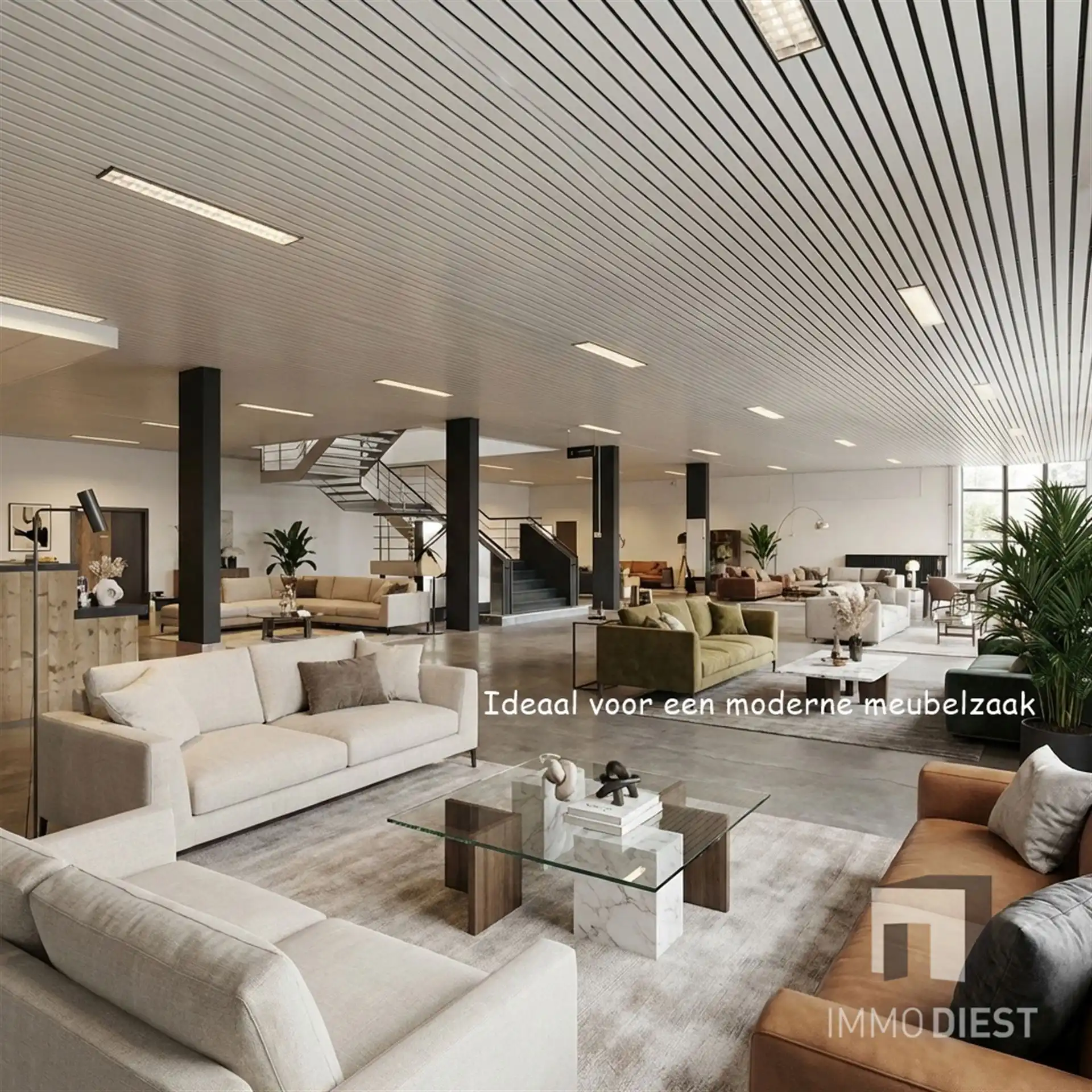 Handelspand van 1181m2 met ruime parking langs verbindingsweg foto 5