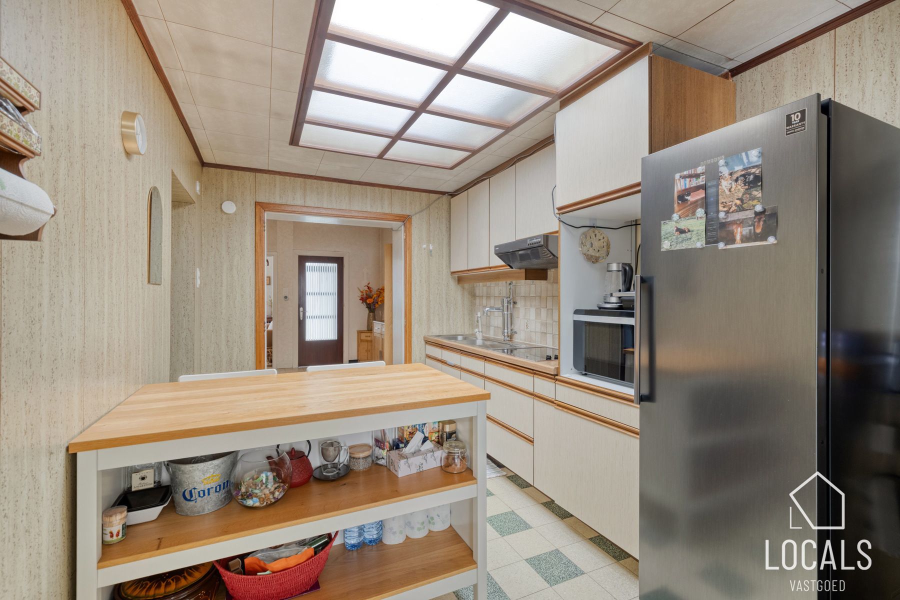 Deels gerenoveerde woning met stadstuin in hartje Ninove foto 7